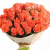 Букет из 45 коралловых роз в крафте Букет из 45 коралловых роз в крафте