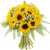 Букет из подсолнухов "Дачный сезон"