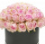 Букет из 51 розовой розы в коробке